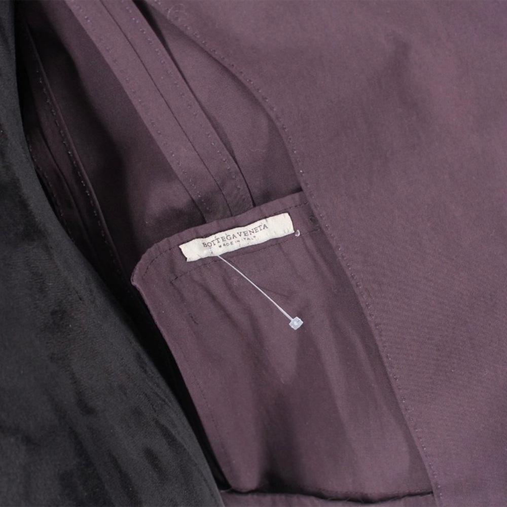 Bottega Veneta Plum Purple Blazer Single Breasted Jacket 40 XS Small Cupro - Picture 6 of 7
